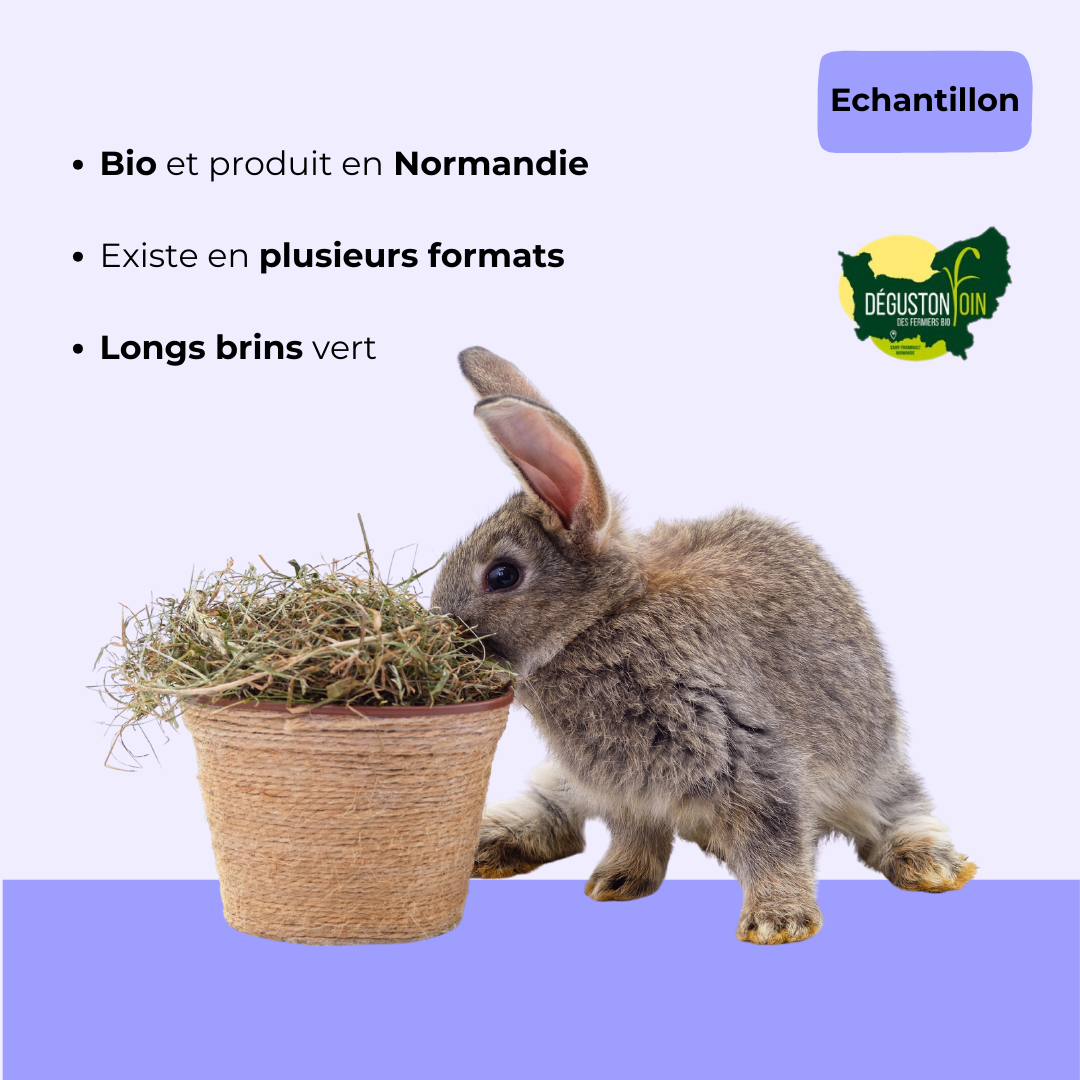 Echantillon - Foin de Normandie bio